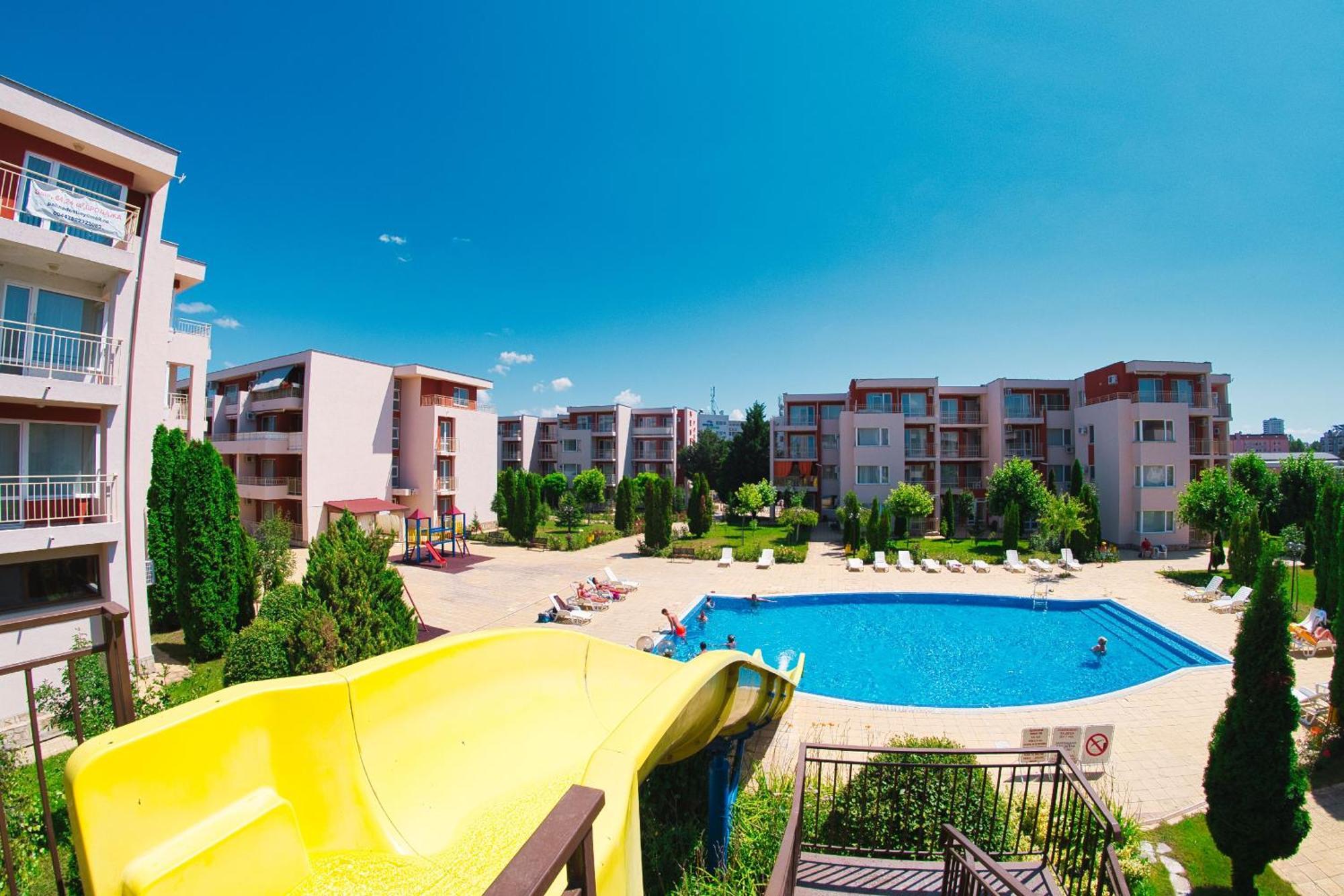 Nessebar And Holiday Fort Apartments 阳光海滩 外观 照片