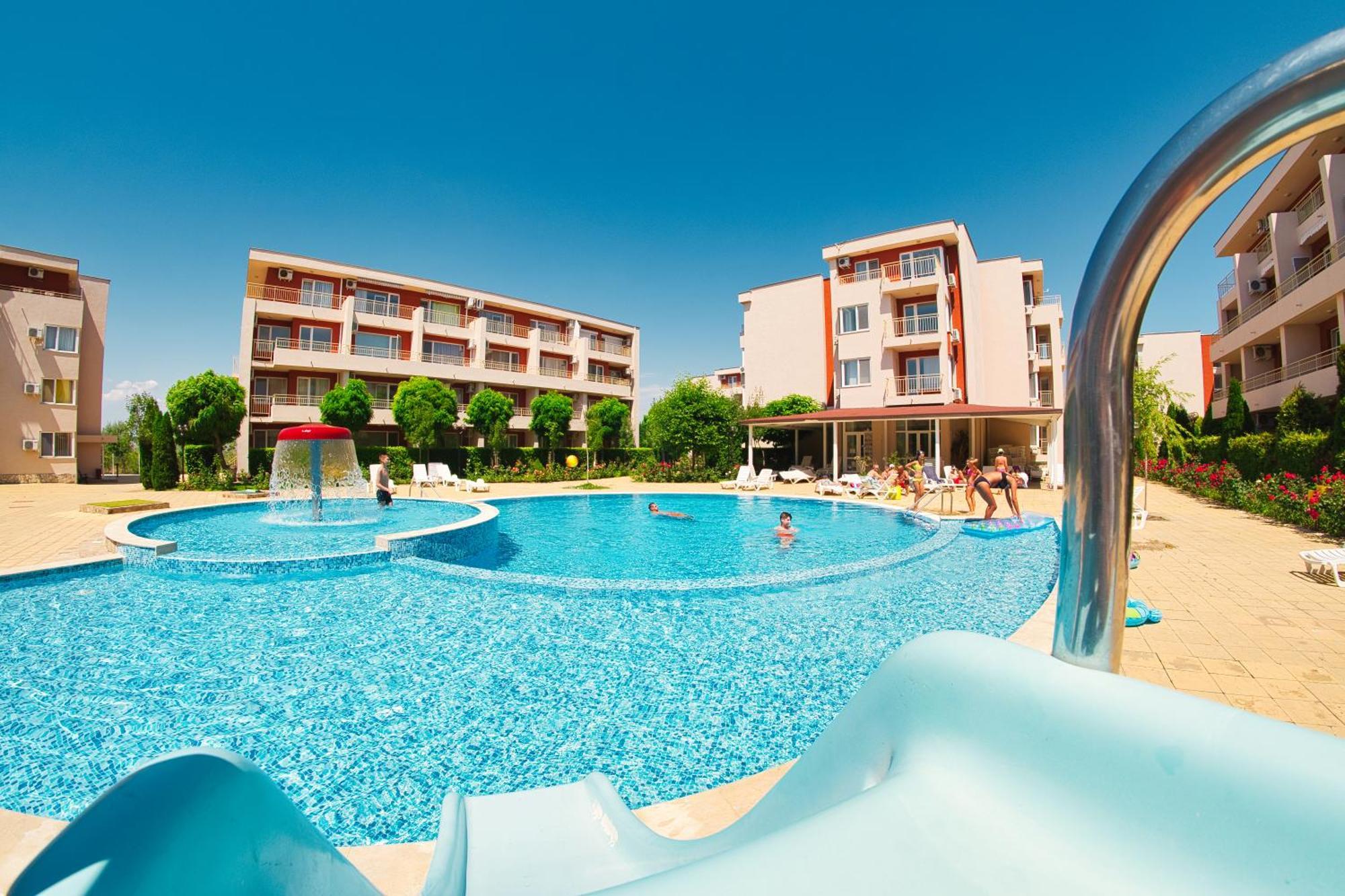 Nessebar And Holiday Fort Apartments 阳光海滩 外观 照片